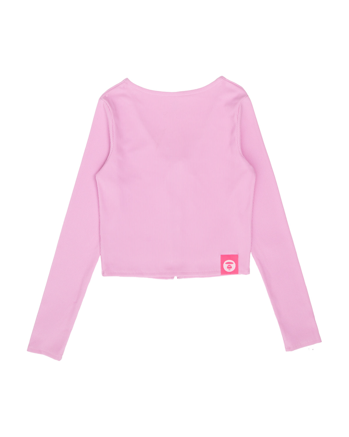 Moonface embroidered self-tie cardigan