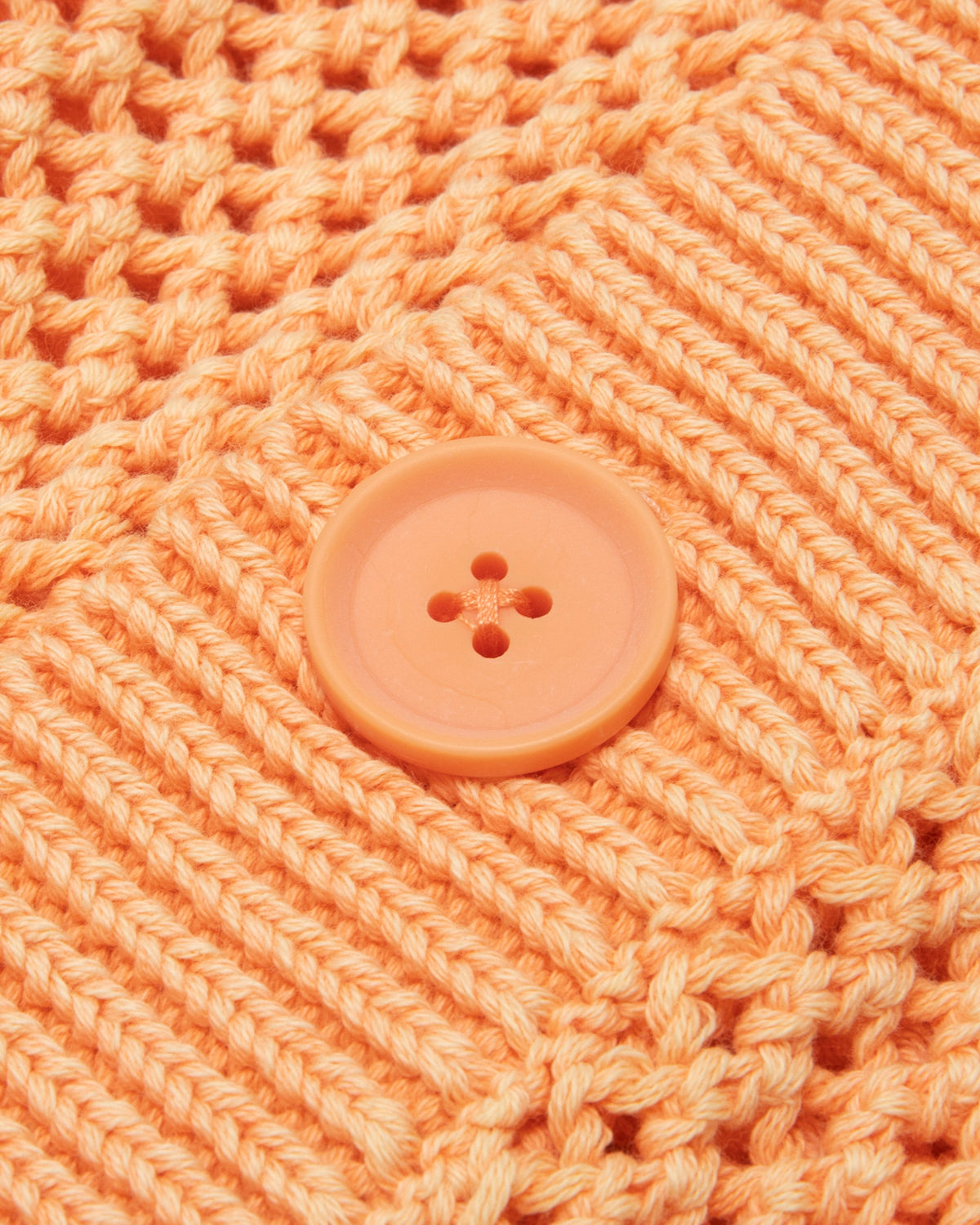 Moonface embroidered cropped cardigan