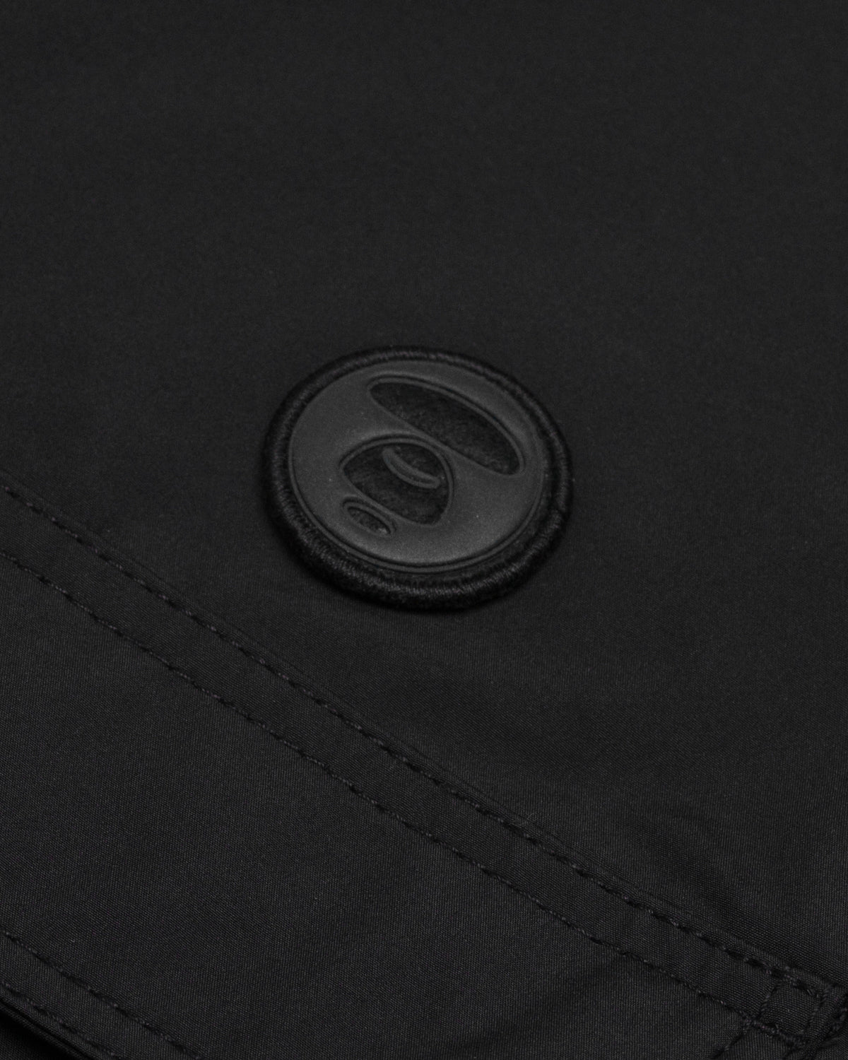 Moonface patch cargo jacket