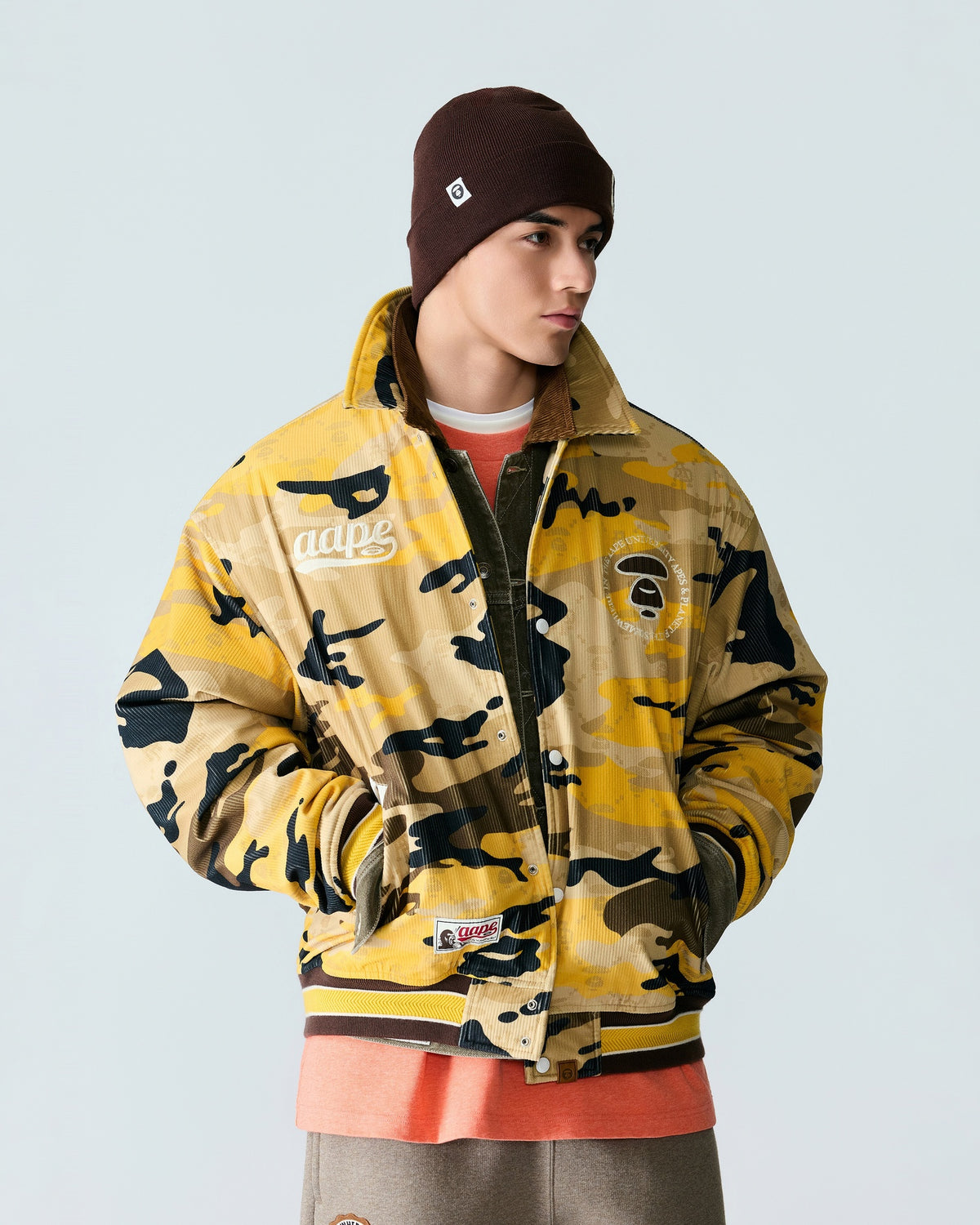 AAPEUNVS Denim Jacket With Hood