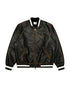 AAPEUNVS Washed PU Leather Jacket