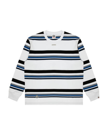 Stripe long sleeve tee
