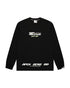 AAPE Universe logo long sleeve tee