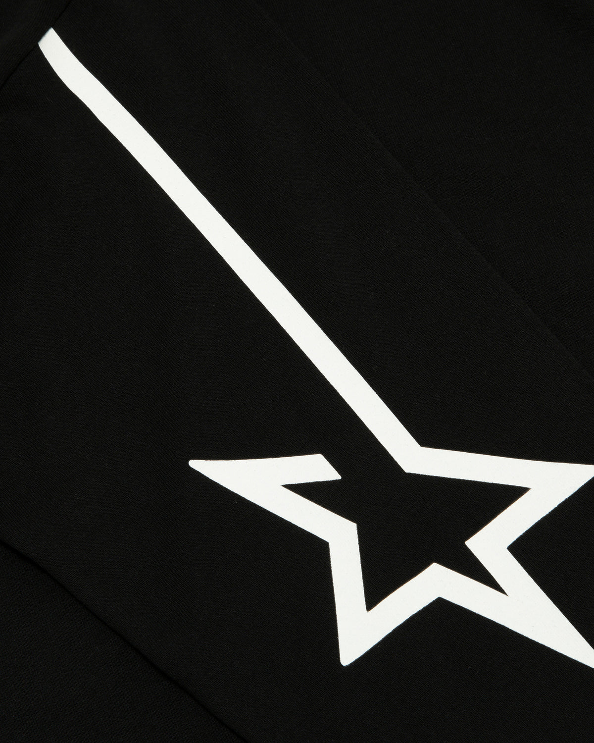 AAPE Universe logo long sleeve tee