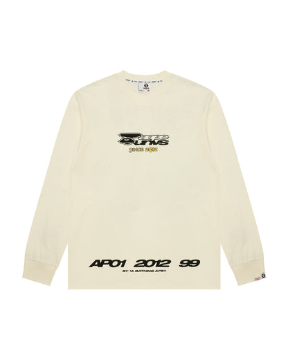 AAPE Universe logo long sleeve tee