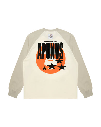 Moonface logo raglan tee