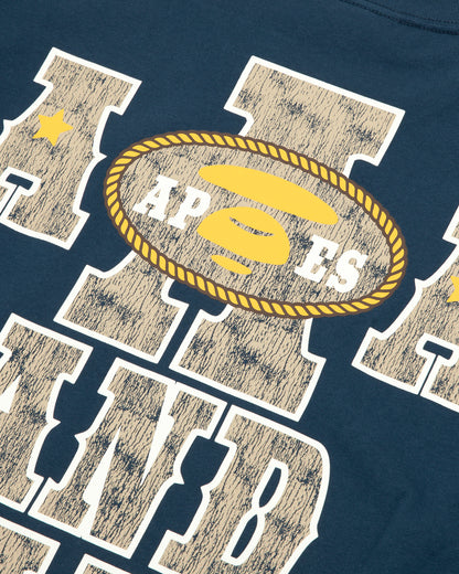 AAPEUNVS moonface logo long sleeve tee