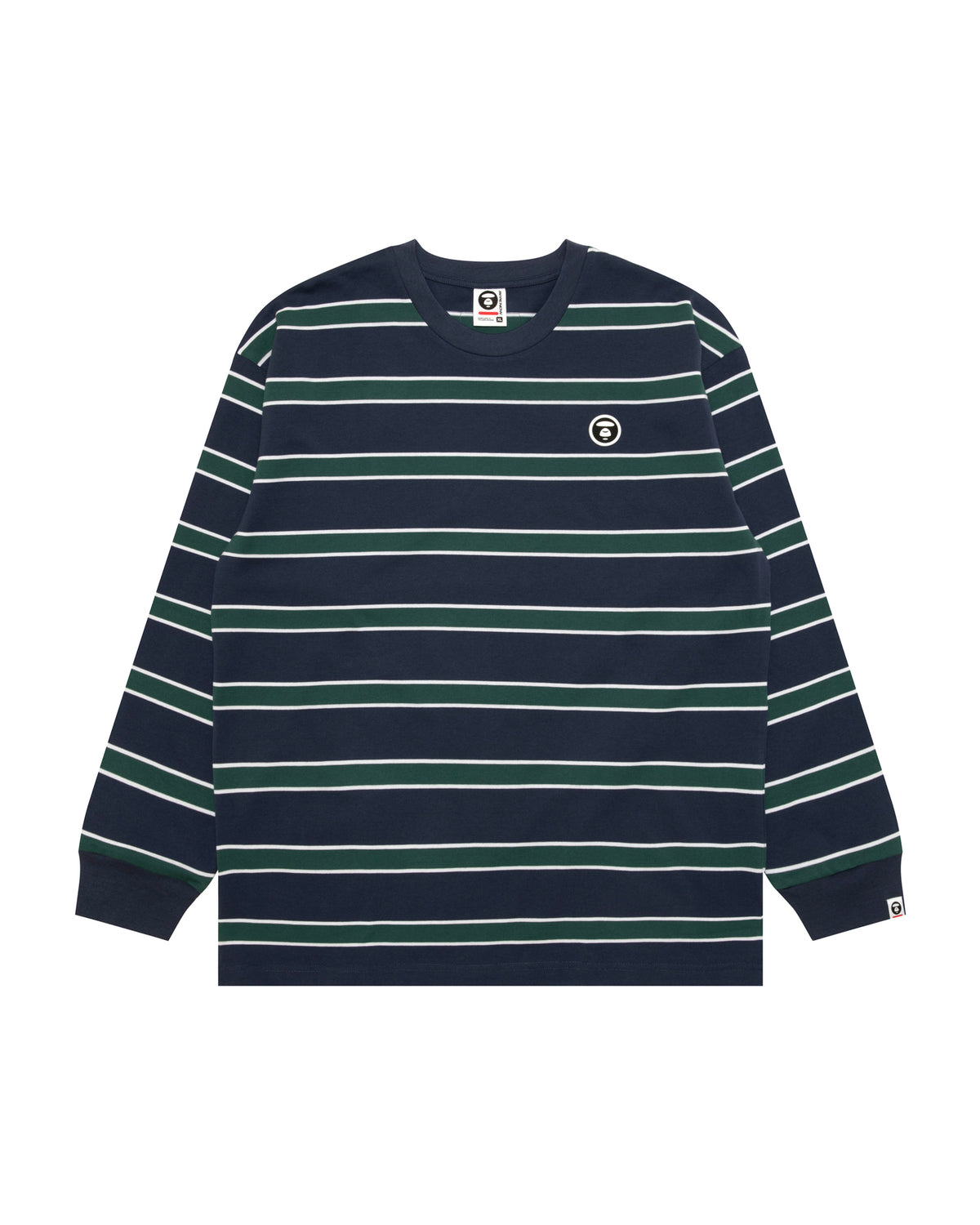 AAPENOW striped long sleeve tee