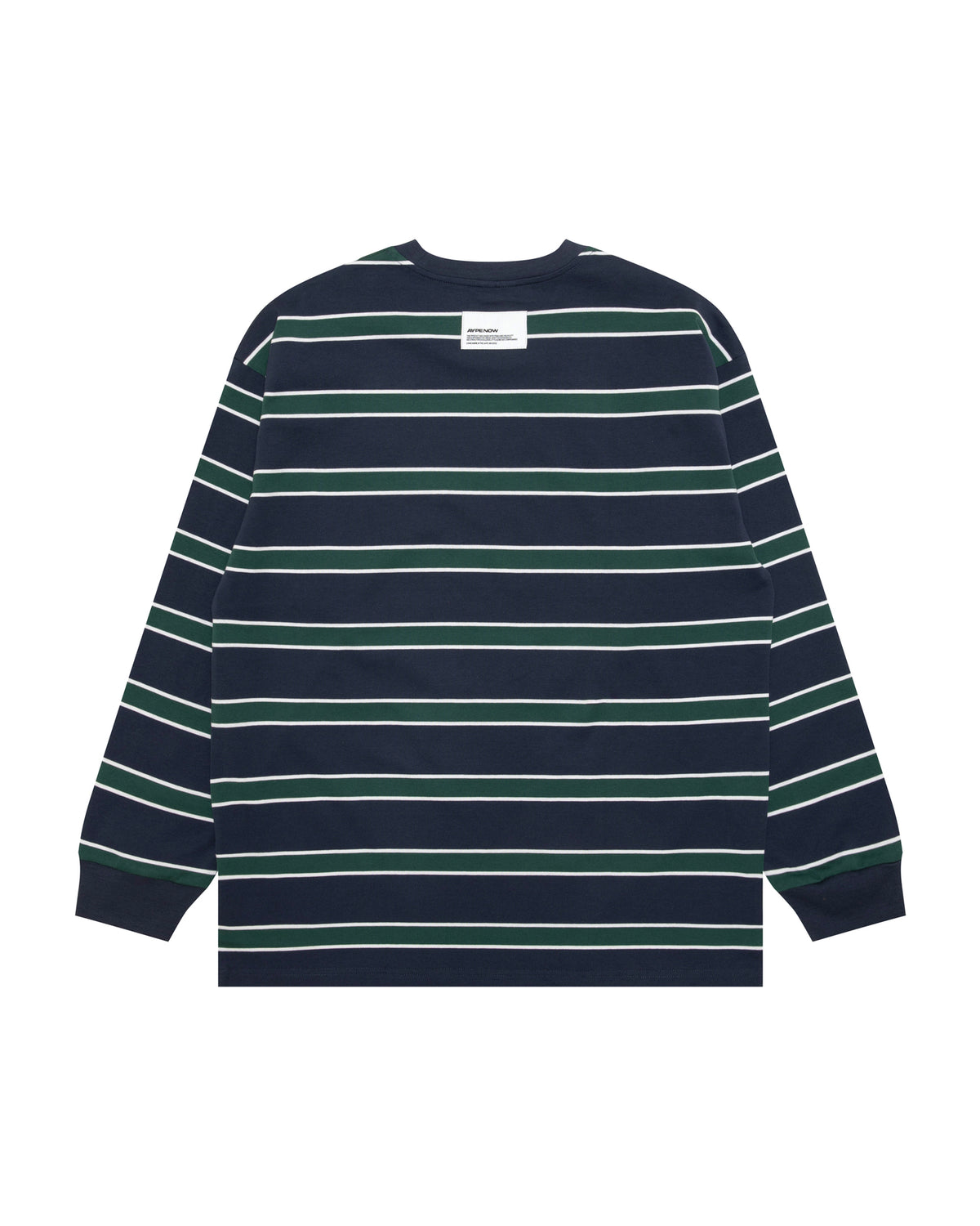 AAPENOW striped long sleeve tee