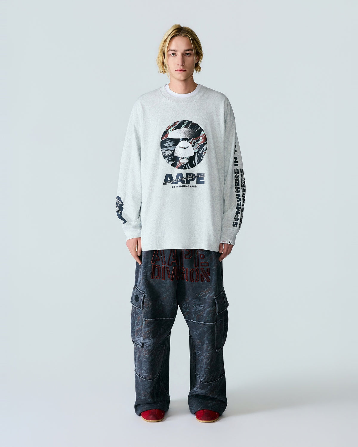 AAPEUNVS moonface main long tee