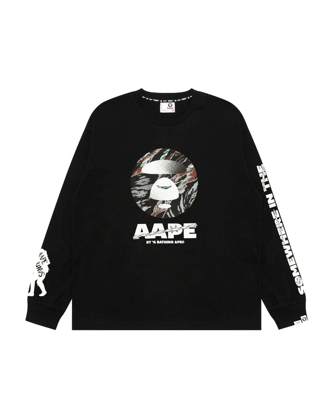 AAPEUNVS moonface main long tee