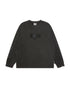 Moonface embroidered long sleeve tee