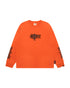 Moonface embroidered long sleeve tee