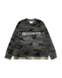 X NOMANUAL Moonface Crewneck Long Tee