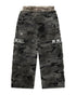 X NOMANUAL Moonface Camo Cargo Sweat Pants