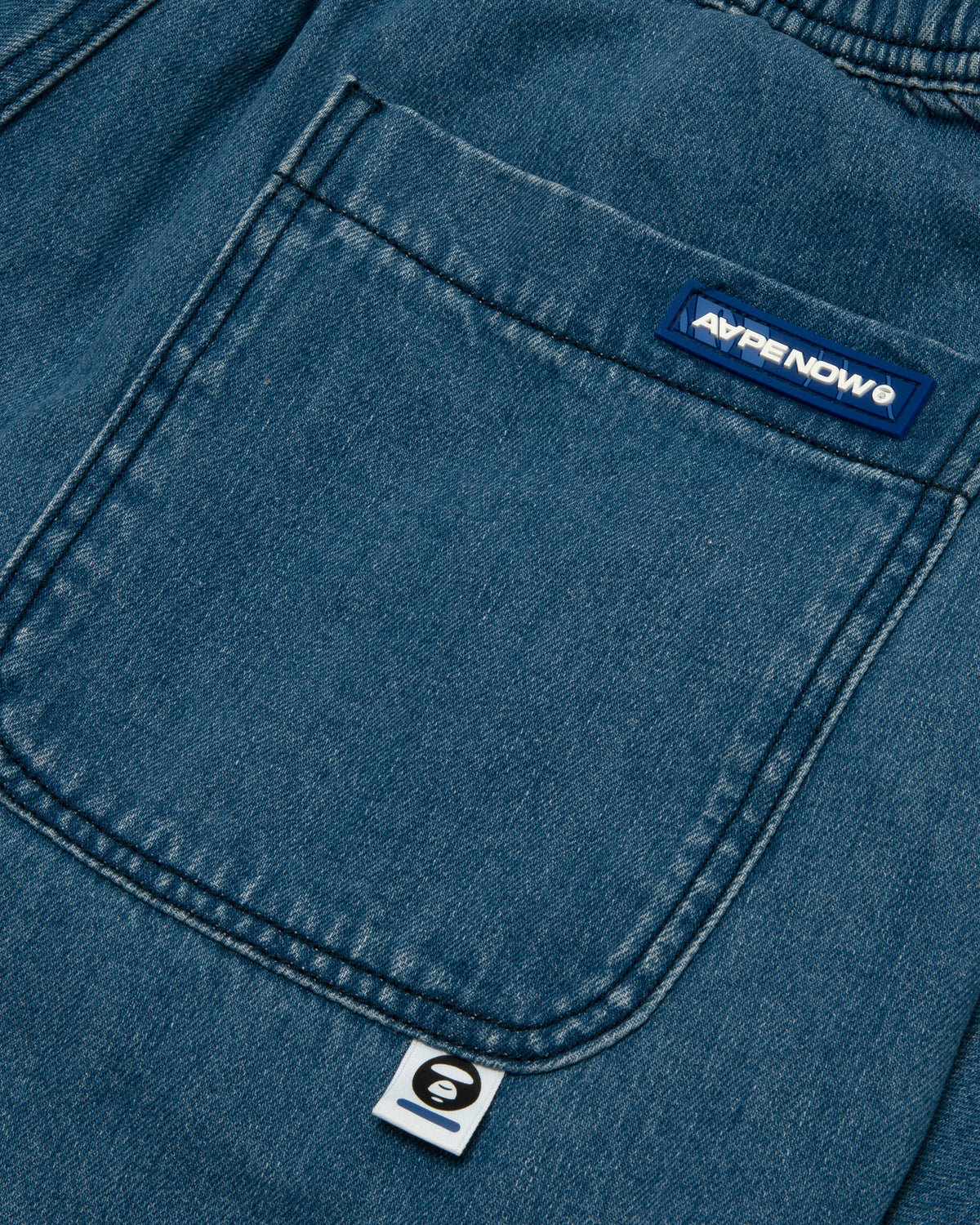 AAPENOW moonface logo jeans