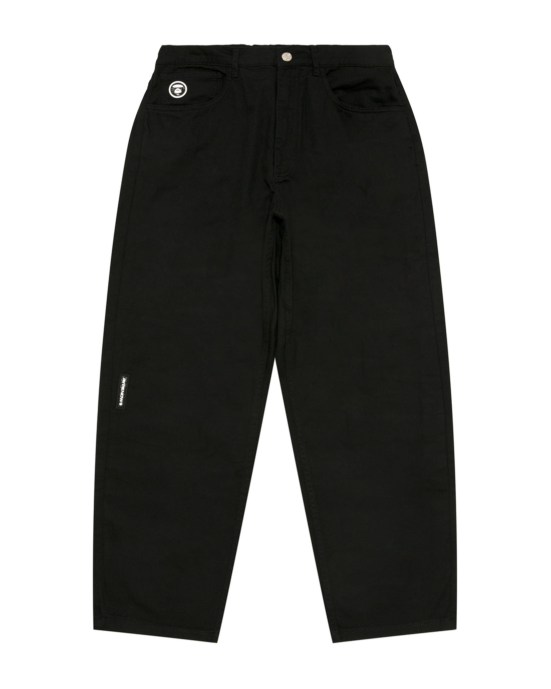 AAPENOW moonface logo relaxed fit jeans