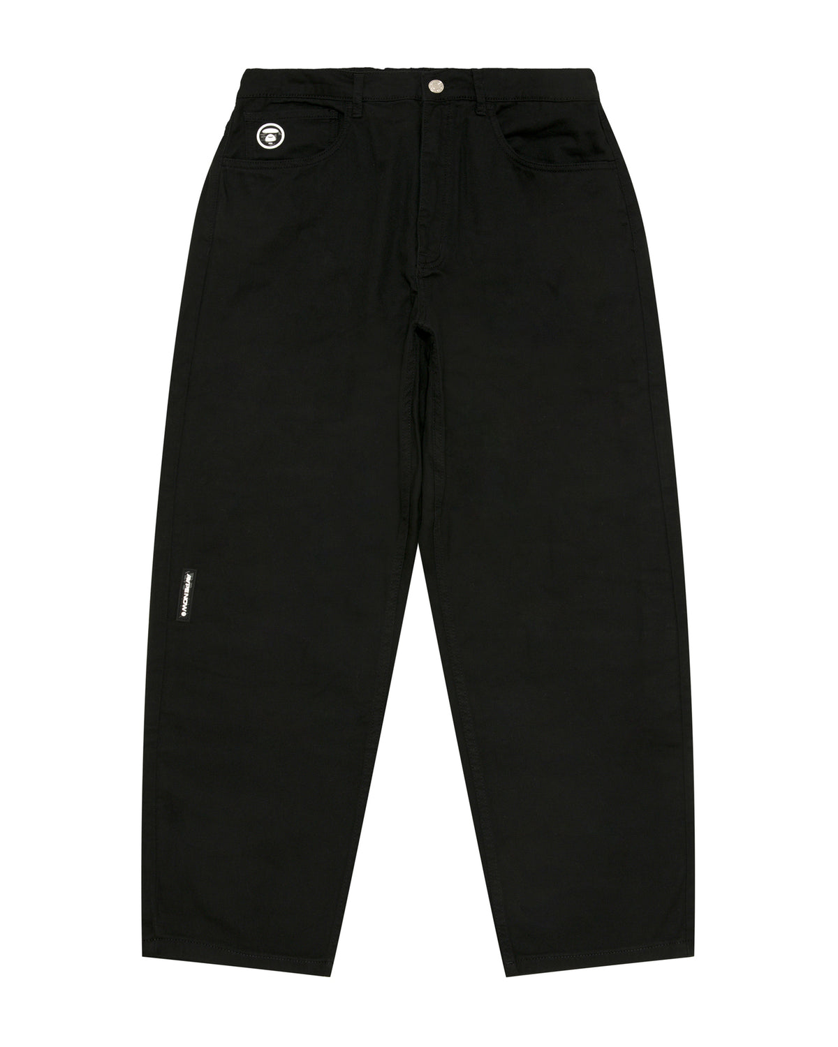 AAPENOW moonface logo relaxed fit jeans