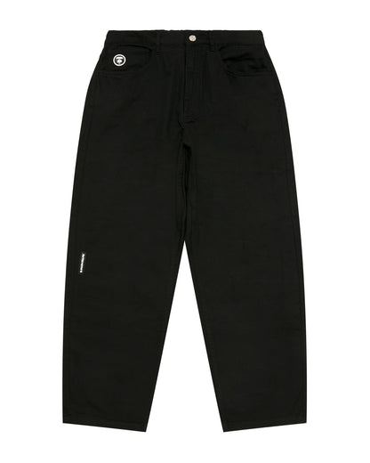 AAPENOW moonface logo relaxed fit jeans