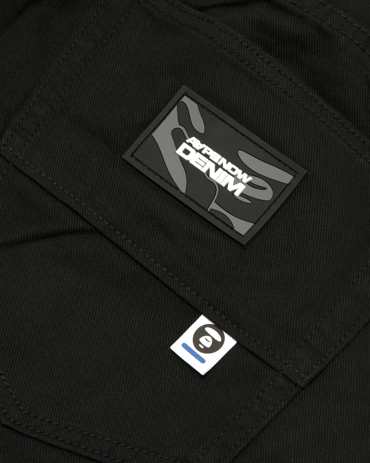 AAPENOW moonface logo relaxed fit jeans