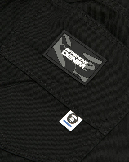 AAPENOW moonface logo relaxed fit jeans