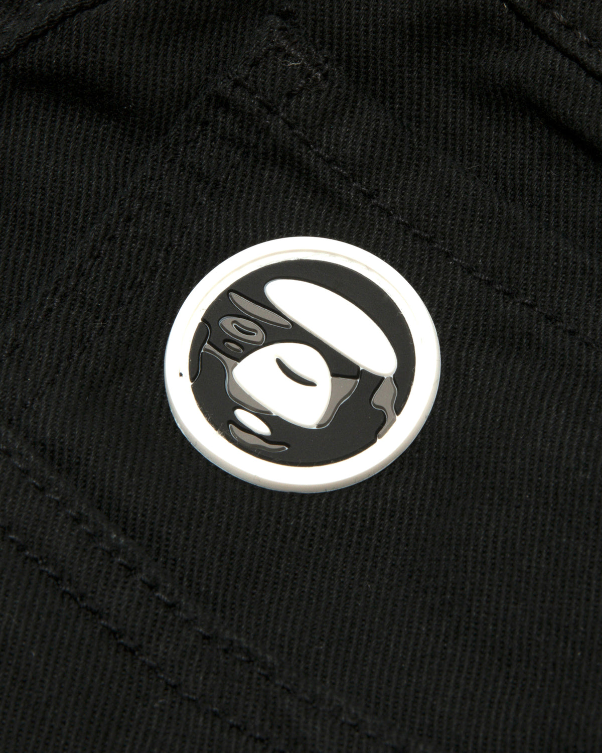 AAPENOW moonface logo relaxed fit jeans