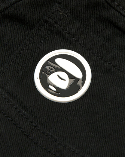AAPENOW moonface logo relaxed fit jeans