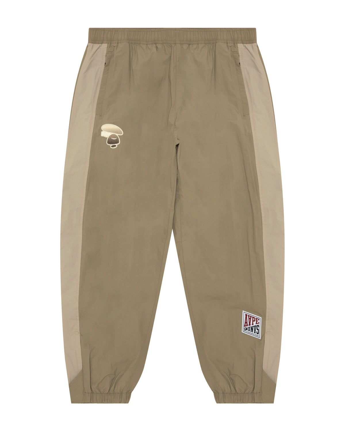 Moonface logo woven pants
