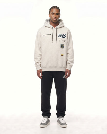 AAPEUNVS Moonface logo sweat pants