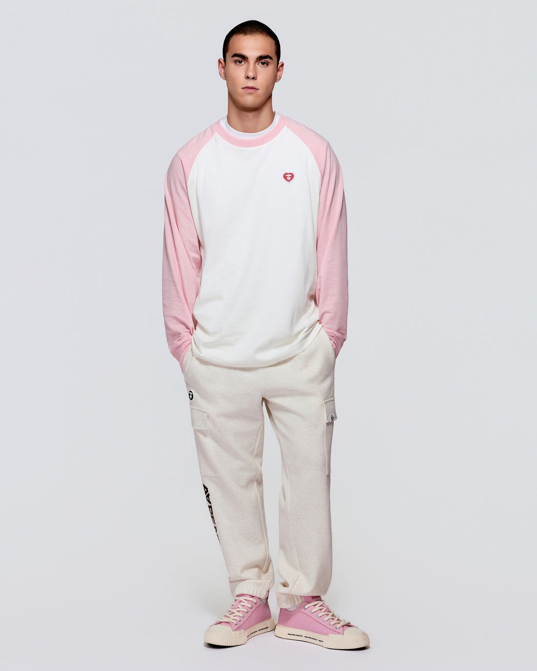 AAPENOW Moonface sweat pants