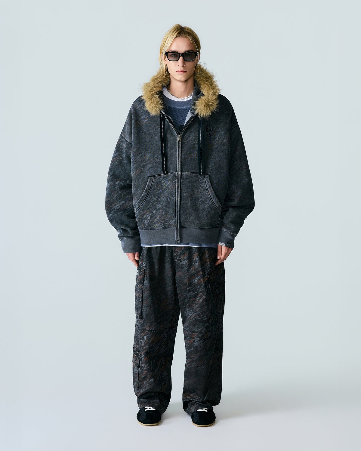 AAPEUNVS Washed 2 in 1 Cargo Pants