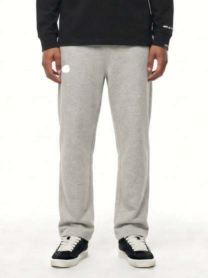 Embroidered logo jogger pants