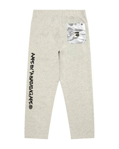 Embroidered logo jogger pants