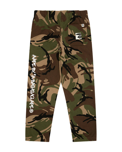 Embroidered logo jogger pants