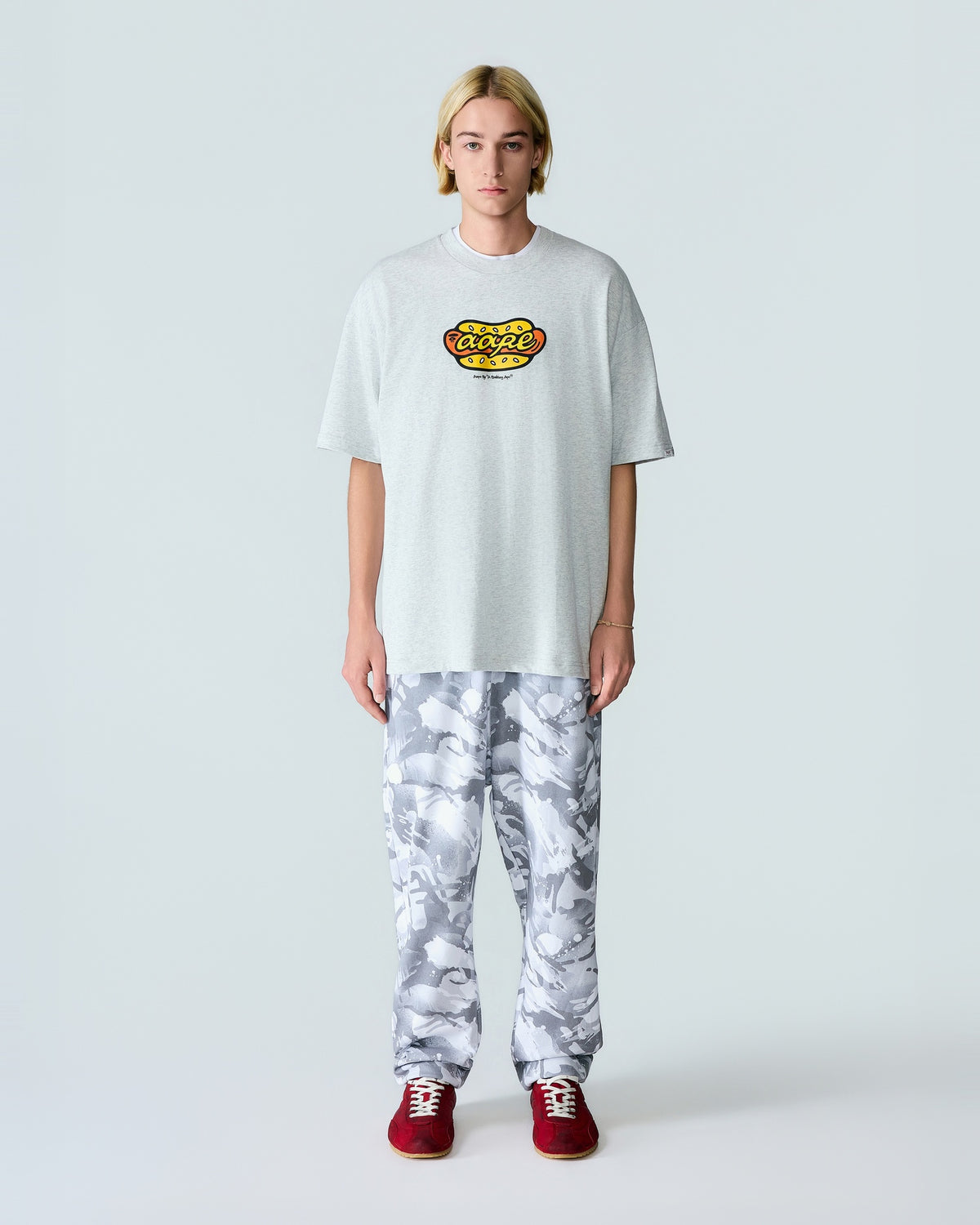 Embroidered logo jogger pants