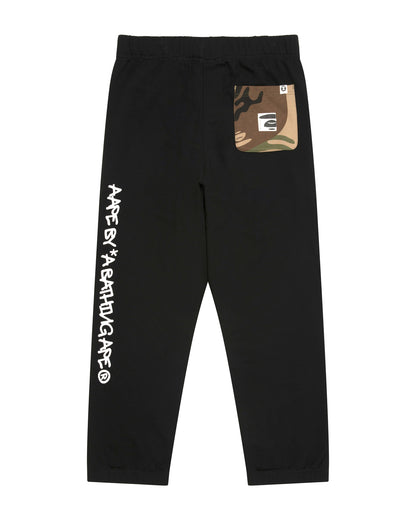 Embroidered logo jogger pants