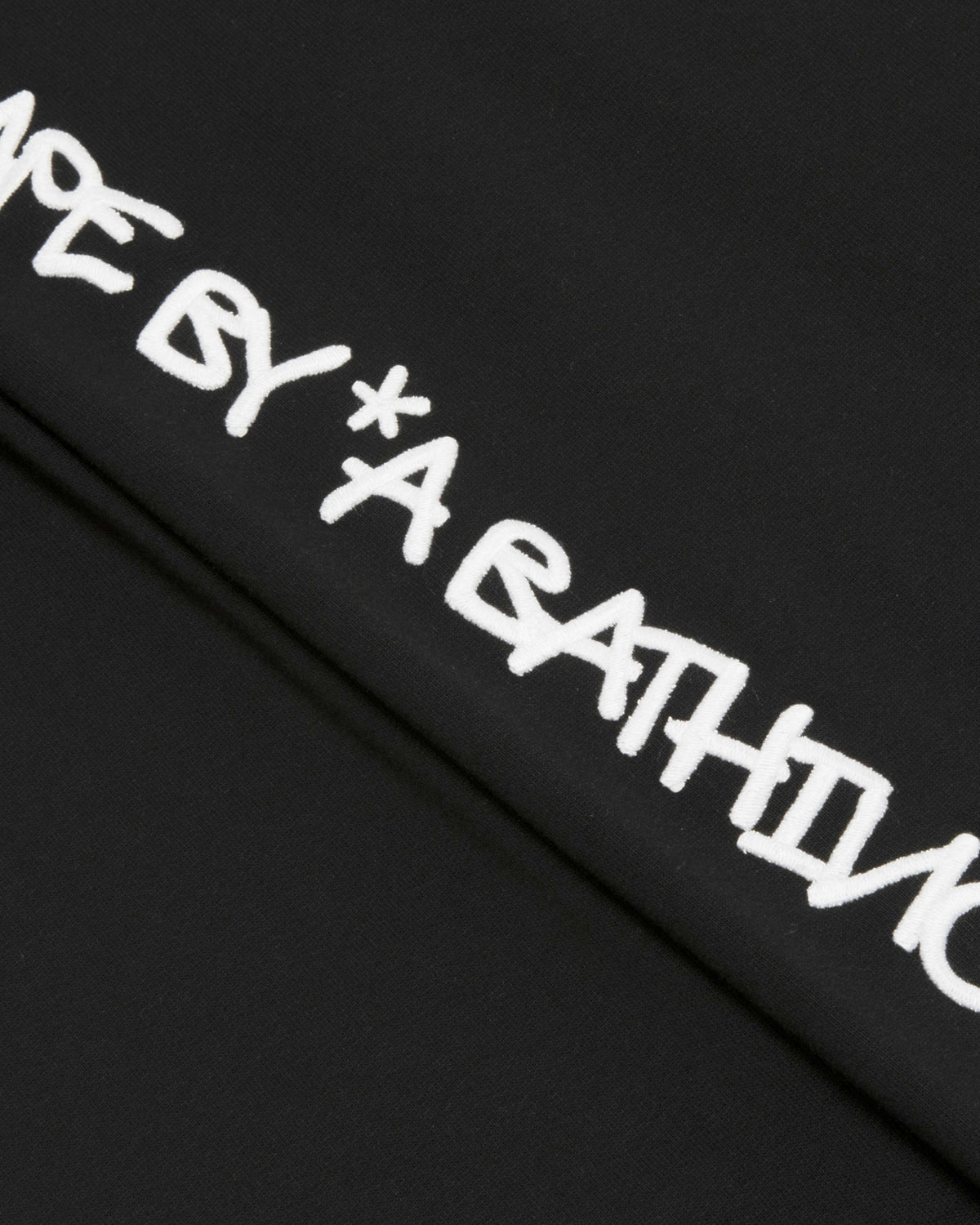 Embroidered logo jogger pants