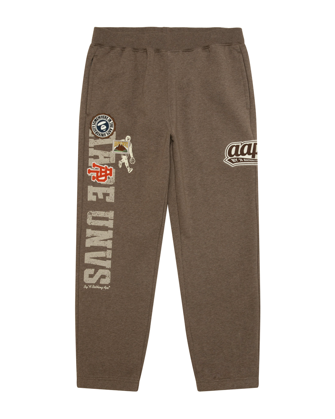 AAPEUNVS Embroidered Sweat Pants