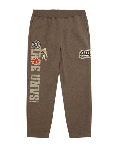 AAPEUNVS Embroidered Sweat Pants