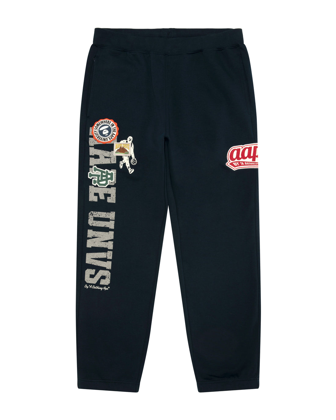 AAPEUNVS Embroidered Sweat Pants
