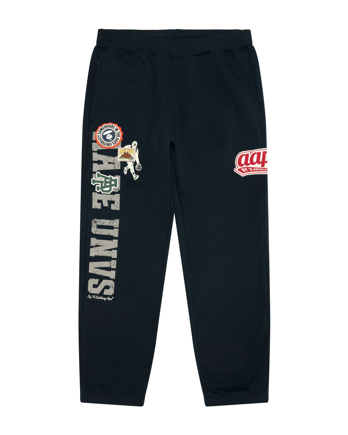 AAPEUNVS Embroidered Sweat Pants