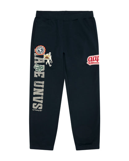 AAPEUNVS Embroidered Sweat Pants