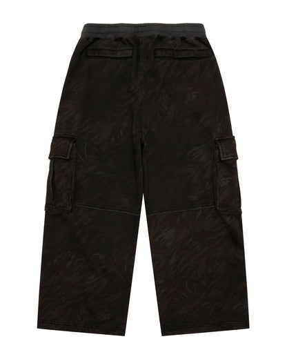 Moonface Camo Cargo Sweat Pants