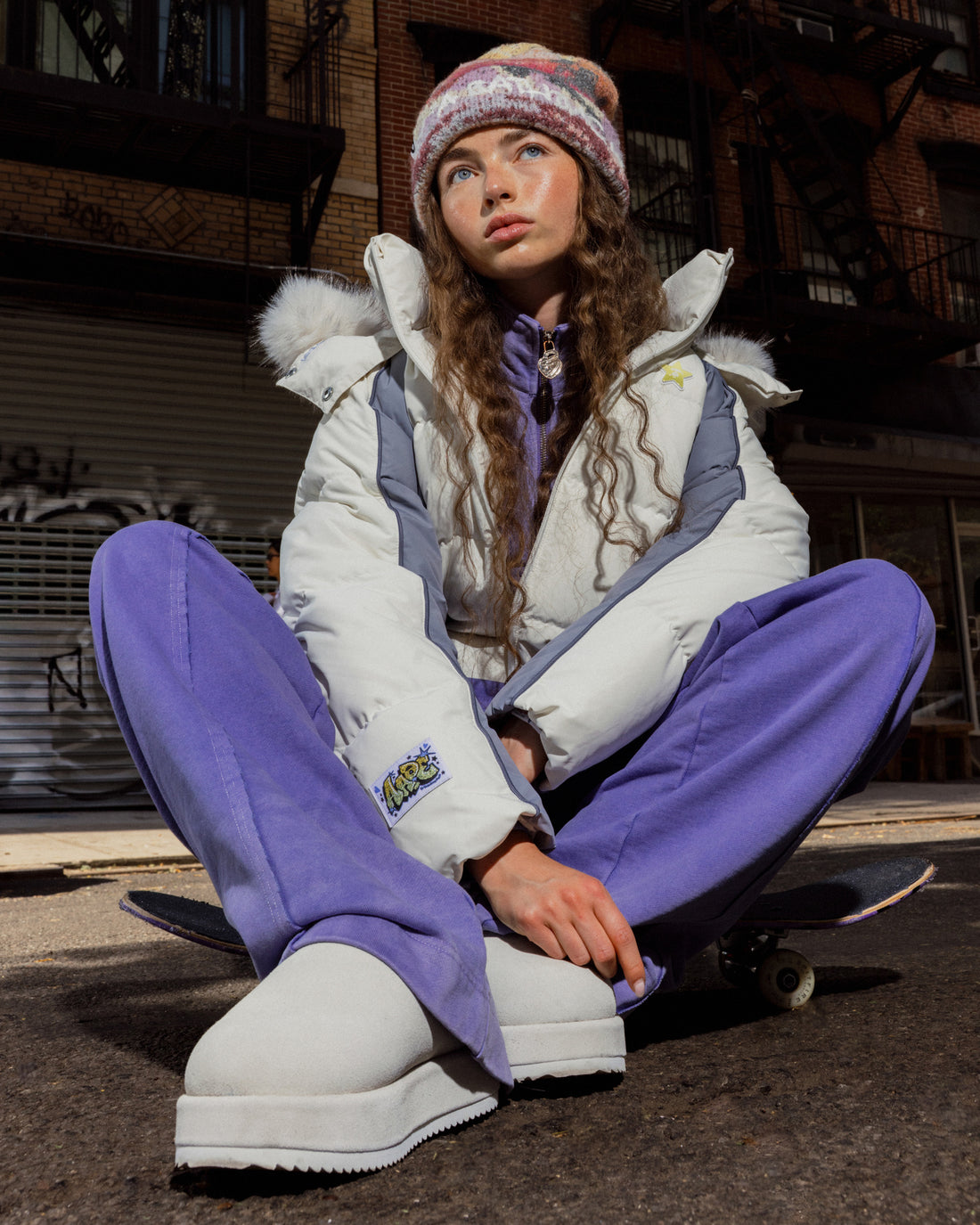 AAPENOW slip on platform