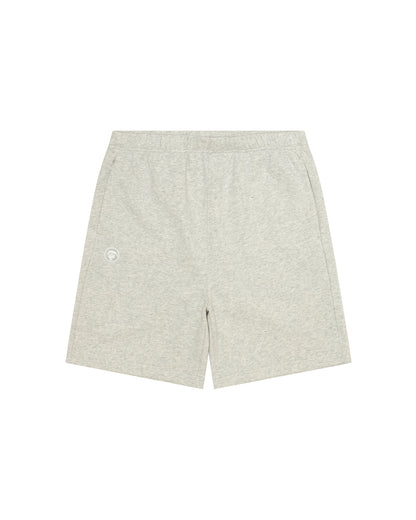 AAPENOW moonface logo sweat shorts