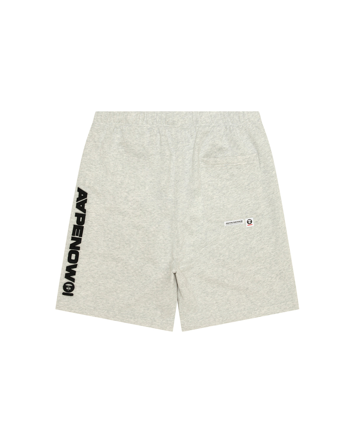 AAPENOW moonface logo sweat shorts