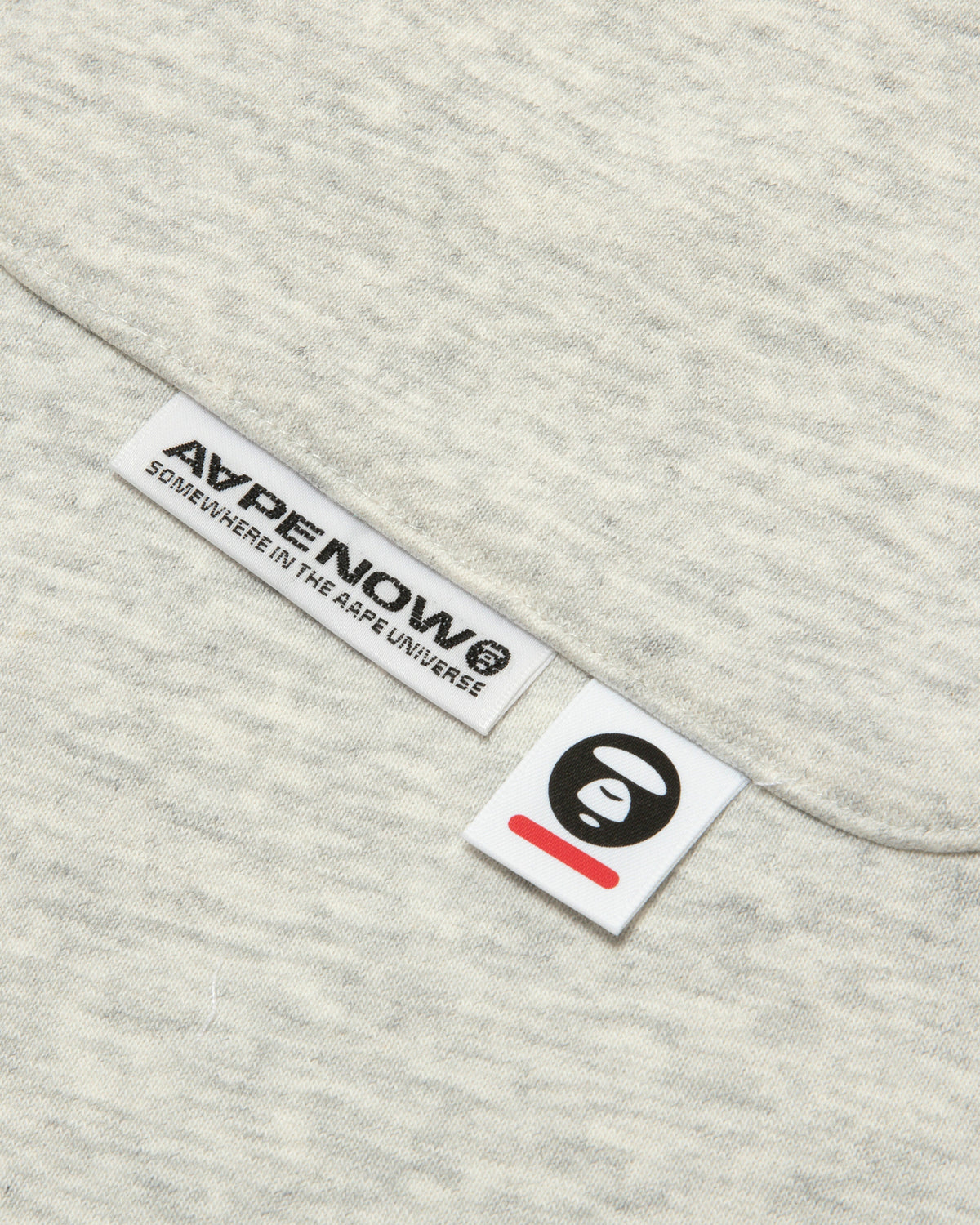 AAPENOW moonface logo sweat shorts