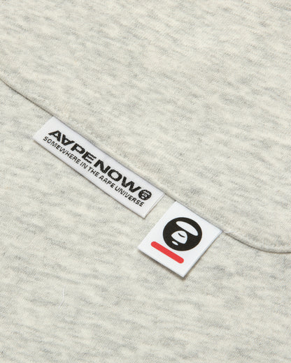 AAPENOW moonface logo sweat shorts
