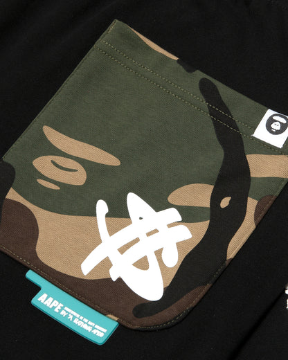 Moonface logo sweat shorts