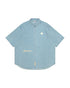 AAPENOW moonface logo shirt